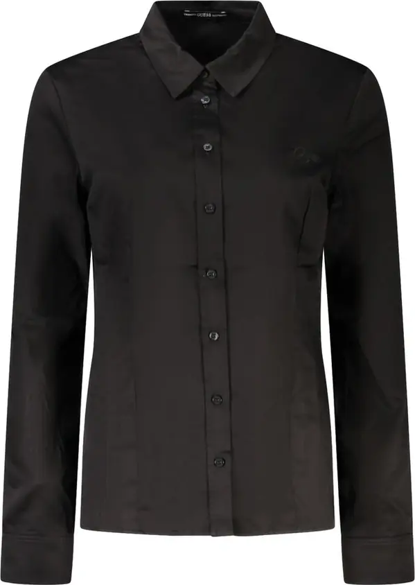 Black Cotton Women's Shirt