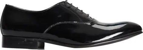Black Leather Men Shoe