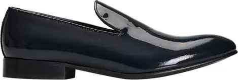 Blue Calfskin Men Loafer
