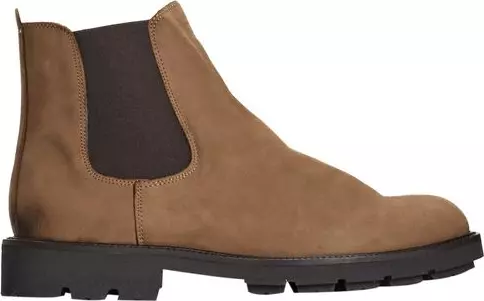 Brown Calfskin Men Boot
