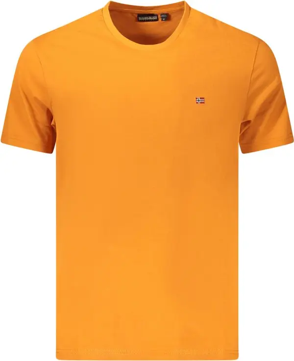 Arancione Cotton Men T-Shirt