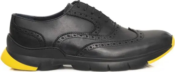 Gray Cowhide Men's Oxford Shoe