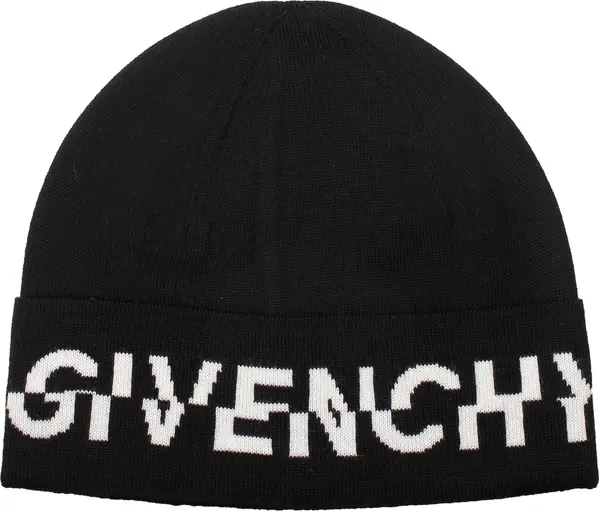 Black Wool Beanie