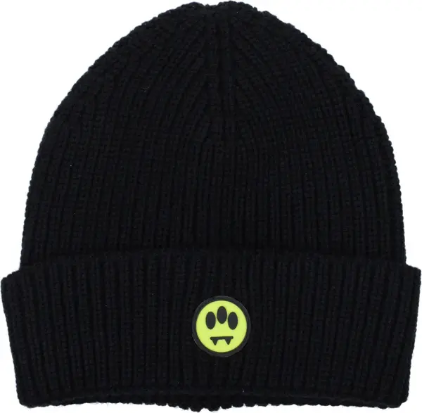 Black Wool Beanie