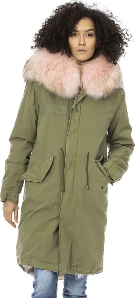 Army Cotton Women Parka