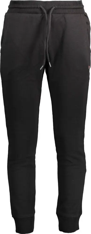 Black Cotton Men's Sweatpant