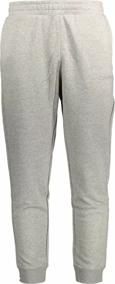 Gray Cotton Men's Track Pant
