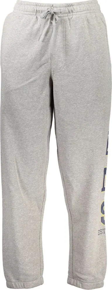 Grigio Cotton Men Sports Trouser