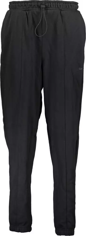 Black Cotton Women Sweatpants