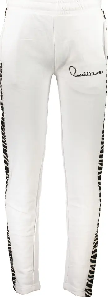 White Cotton Men's Sweatpant