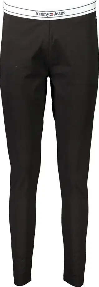 Black Cotton Women's Legging