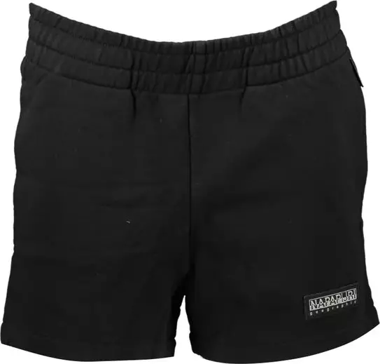Black Cotton Women Sweatpants