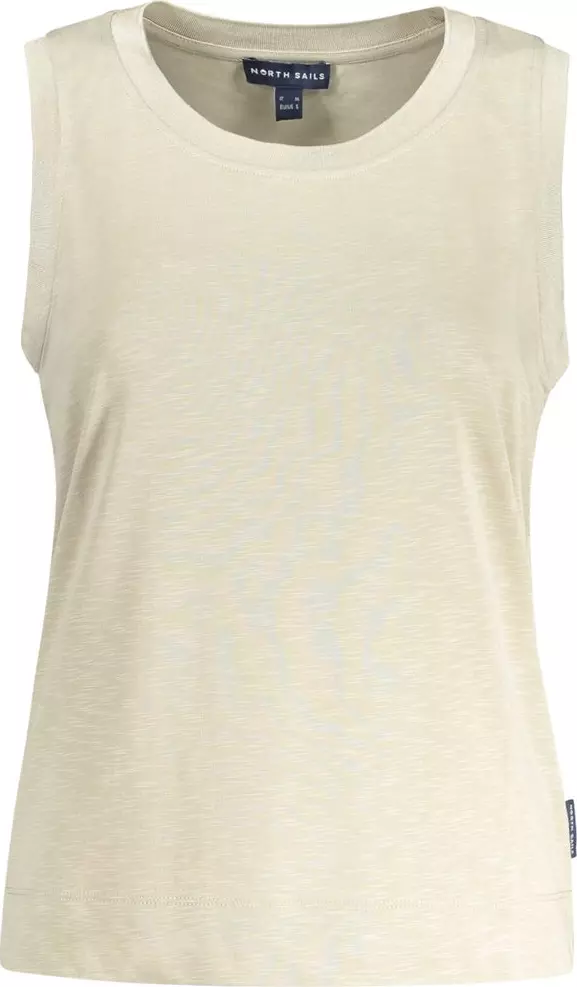Beige Modal Women Tank Top