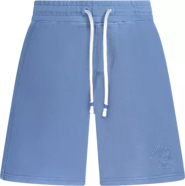 Blue Cotton Men's Sweatpant