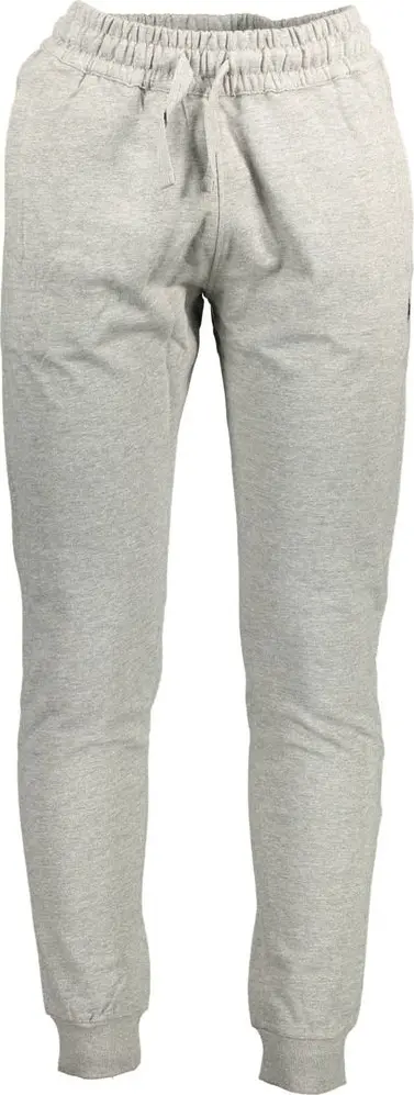 Gray Cotton Men's Trousers