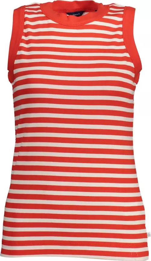 Red Organic Cotton Women Tank Top