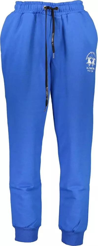 Blue Cotton Men's Sweatpant