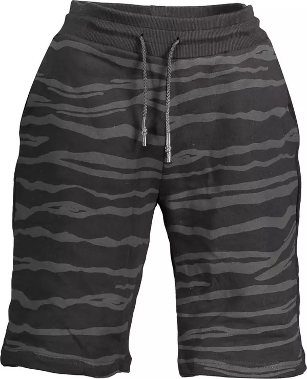 Black Cotton Men's Sweatpant