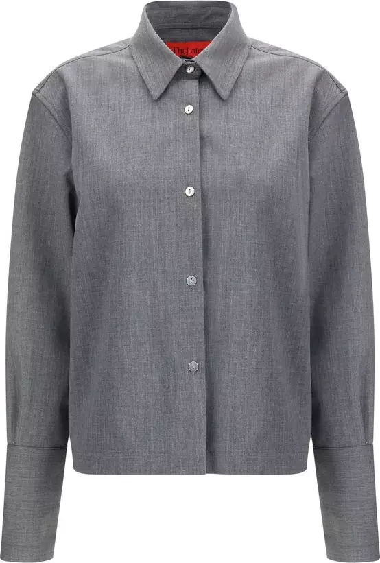 Gray Wool Oves Aries Shirt