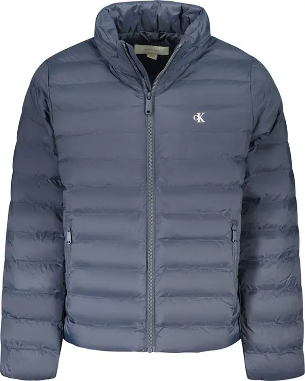 Blu Poliammide Mens Jacket