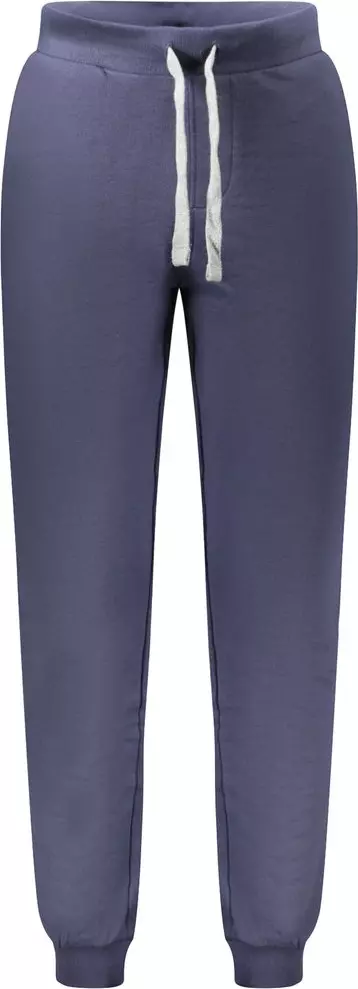 Blue Cotton Men's Sweatpant
