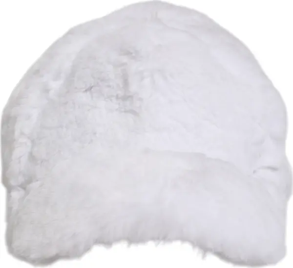 White Modacrylic Rapper Men Baseball Capello Hat