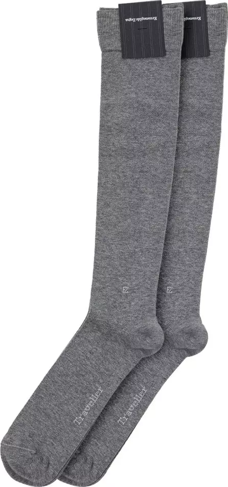 Gray Cotton Socks