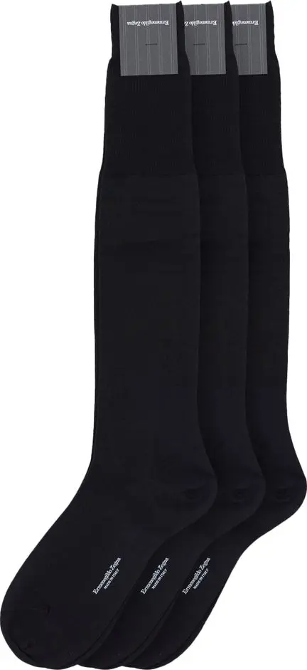 Black Wool Socks