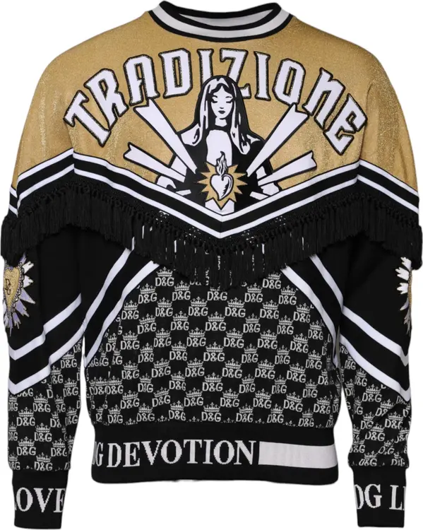 Multicolor Tradizione E Devotion Sweatshirt Sweater