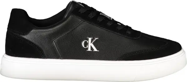 Nero Polyurethane Men Sneaker