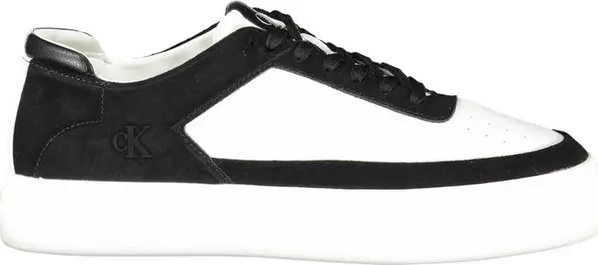 Bianco Polyurethane Men Sneaker