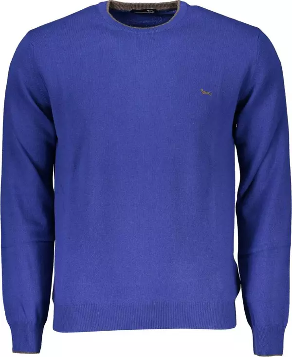 Blu Viscose Men Sweater