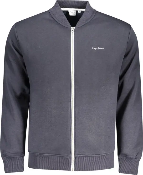 Blue Cotton Men's Sweatshirt