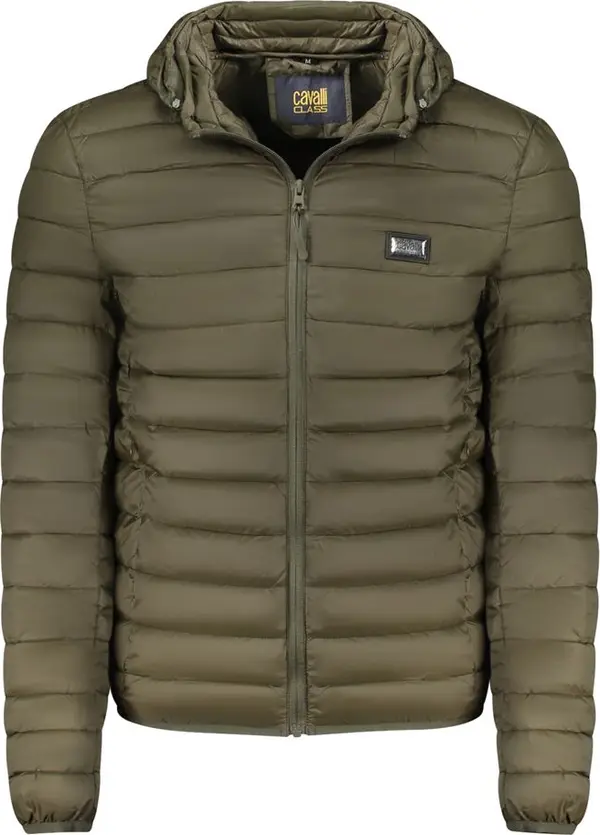 Verde Polyester Mens Jacket