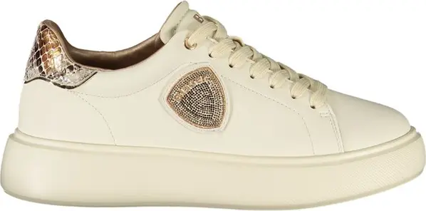 Beige Polyurethane Women Sneaker