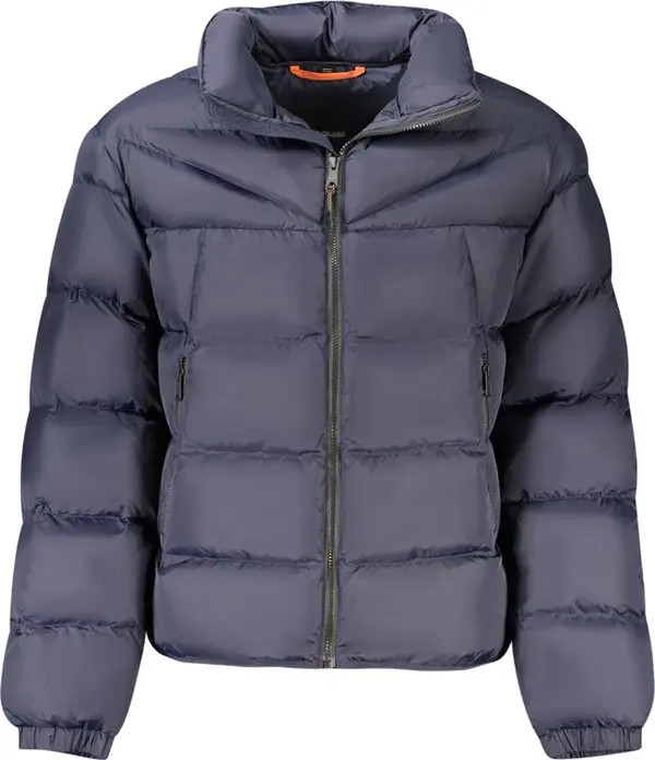 Blu Poliammide Men's Jacket