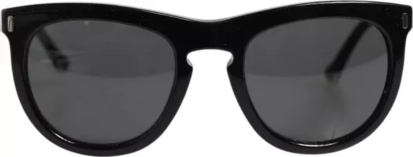 DG4281 Black Round Frame Full Rim Eyewear Sunglasses
