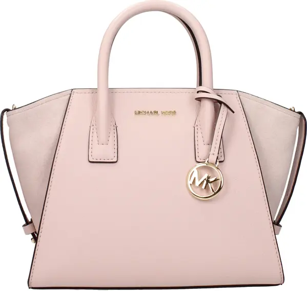 Pink Leather Handbag