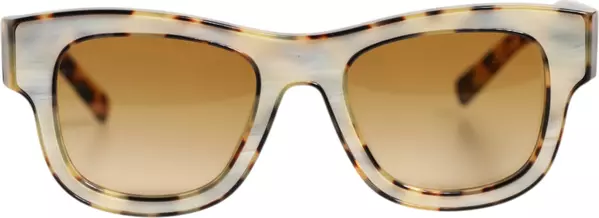 DG4379F White Tortoiseshell Gradient Acetate Shades Sunglasses