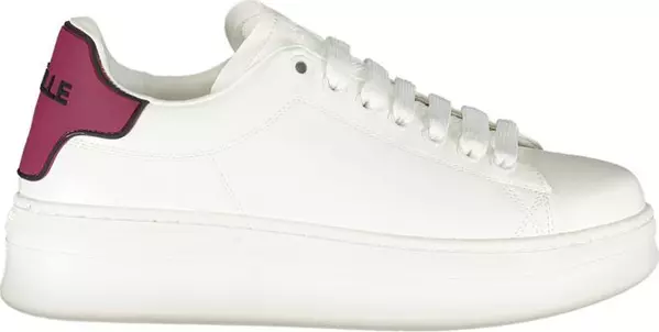 Rosso Poliuretano Women Sneaker