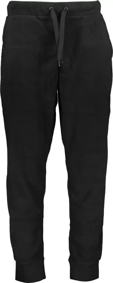Black Polyester Men's Sweatpant