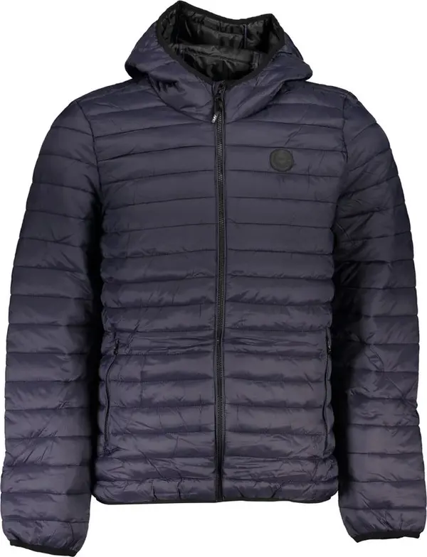 Blu Poliammide Men's Jacket