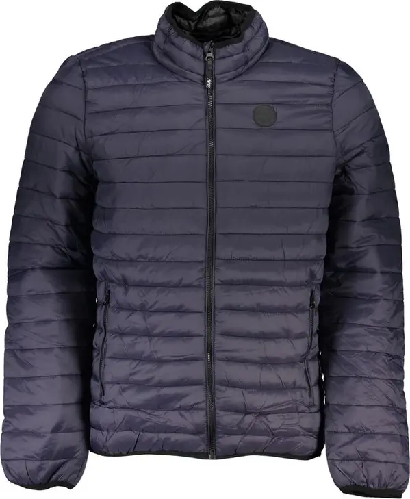 Blu Poliammide Men's Jacket