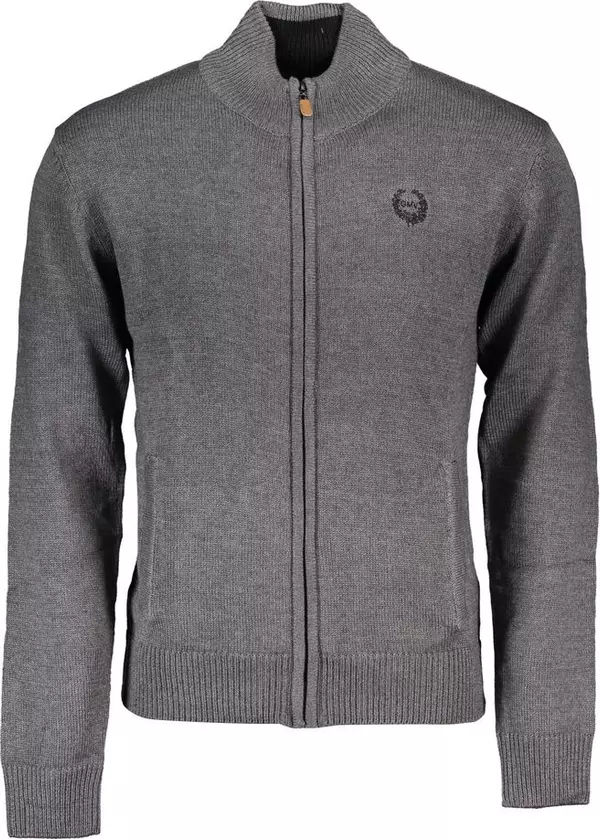 Grigio Cotton Men Cardigan
