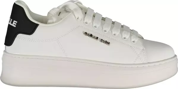 Bianco Poliuretano Women Sneaker