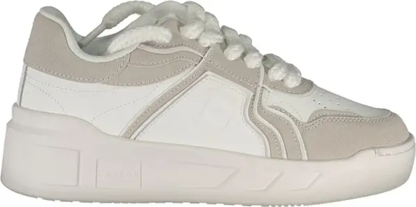 Bianco Polyurethane Women Sneaker