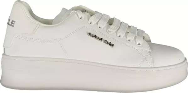 Bianco Poliuretano Women Sneaker