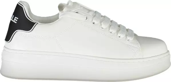 Bianco Polyurethane Women Sneaker