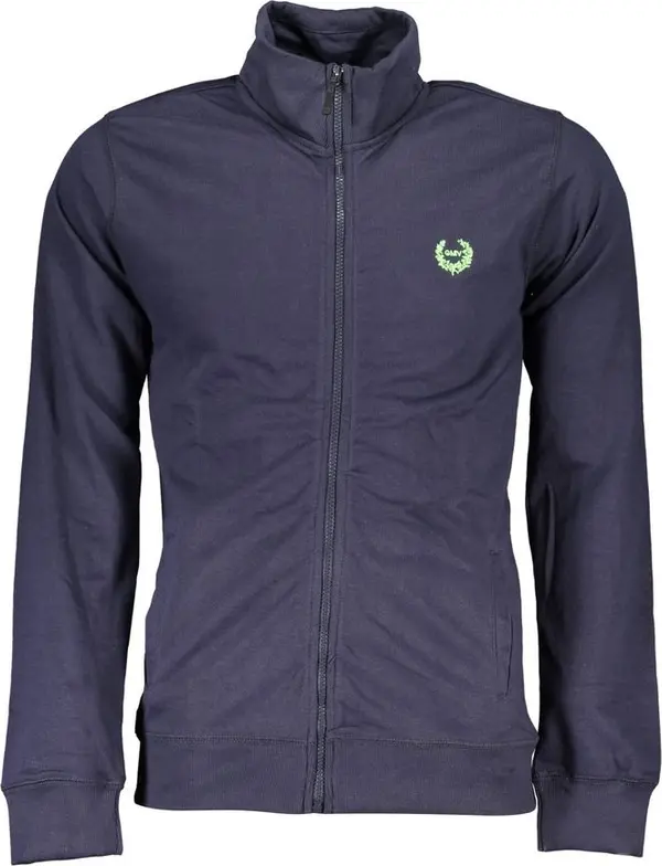 Blue Cotton Men's Sweatshirt