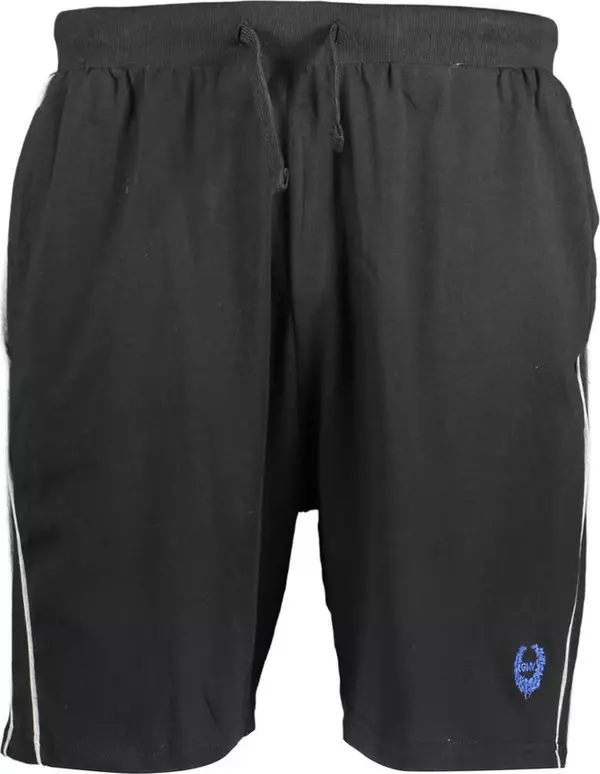 Black Cotton Men's Sweatpant